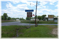 Entering Bonnie, Exit To Bonnie Campground and Rend Lake